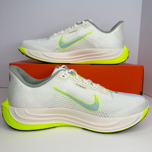 Nike Pegasus Plus Sail/Black-Pale Ivory-Volt Size 13 Men - Picture 2 of 8